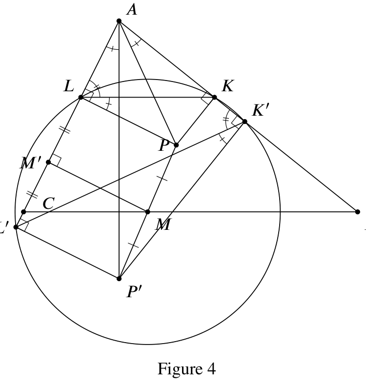 Official solution diagram for Baltic Way 2021 Problem 11 (Figure 4).